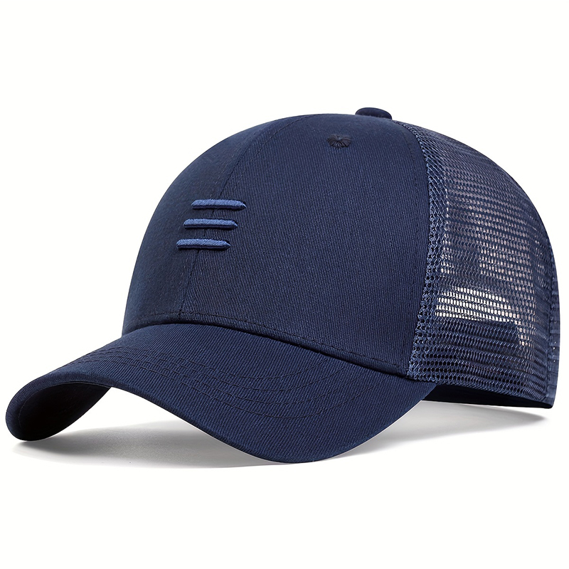 Men Hip Hop Baseball Mesh Cap  - Trucker Cap Mesh ulasan dan harga