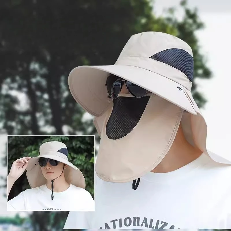Outdoor Surfing Hiking Camp Be - Sun Hat Wide Brim ulasan dan harga